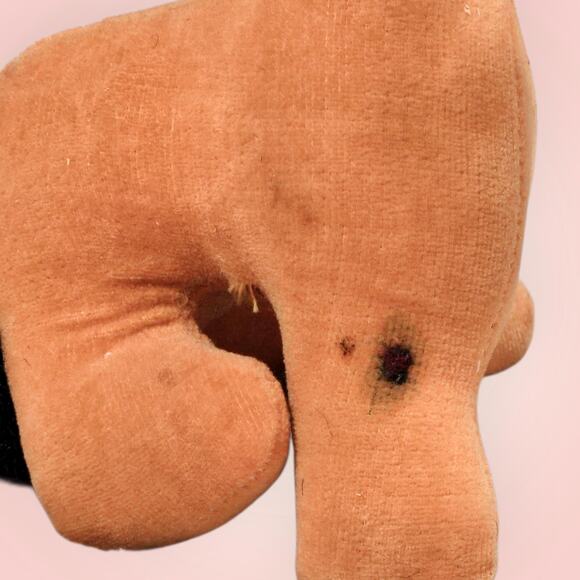 Vintage 1960s Jungle Book Bagheera velveteen Panther toy figure by GUND AS IS - Picture 9 of 12